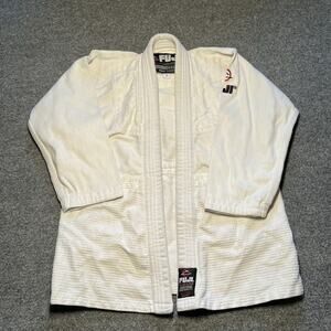 Fuji Kimono Gii Kids 0 Jiu Jitsu Brazilian BJJ White Top Cotton Blend